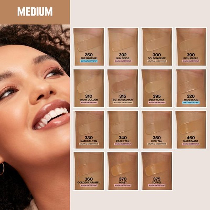 Revlon Liquid Foundation, ColorStay Face Makeup for Combination & Oily Skin, SPF 15, Medium-Full Coverage with Matte Finish, 360 Golden Caramel, 1 Fl Oz (Pack of 2)