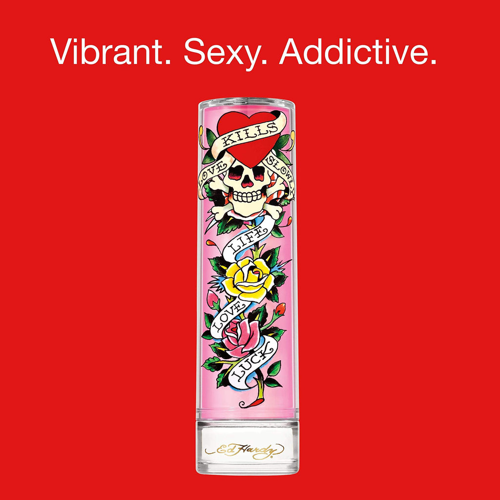 ED HARDY Women's Perfume Fragrance Set, Eau De Parfum & Fragrance Body Mist, 2 Piece Set (Pack of 2)
