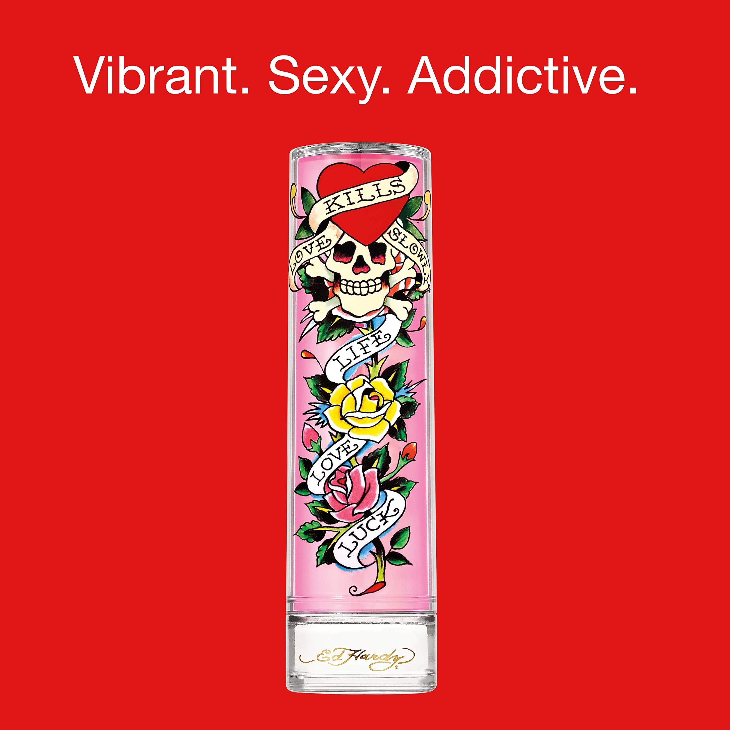ED HARDY Women's Perfume Fragrance Set, Eau De Parfum & Fragrance Body Mist, 2 Piece Set (Pack of 2)