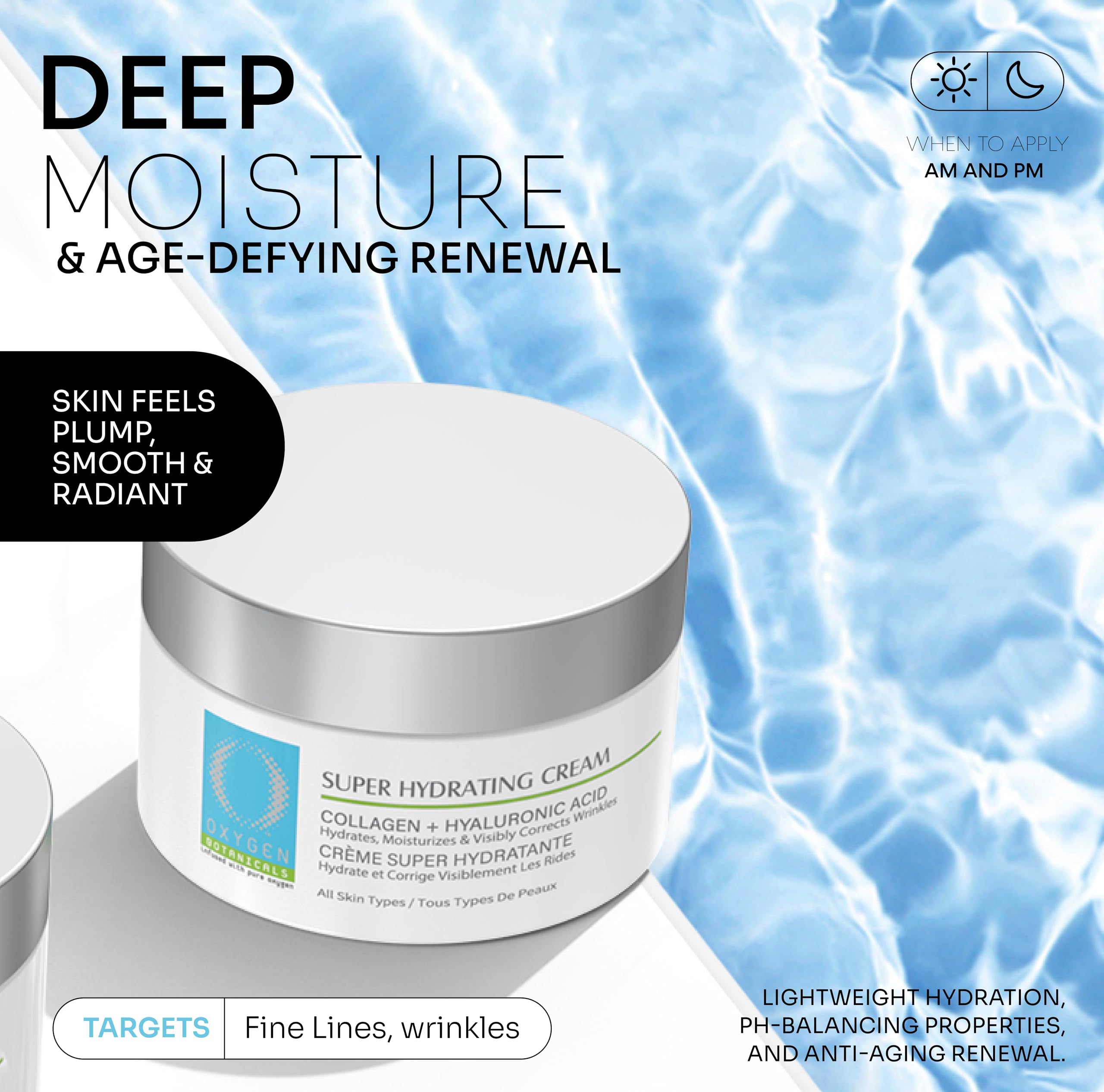Super Hydrating Cream plus Collagen & HA -Facial Moisturizing,Anti-aging-Anti-Wrinkle for Women and Men with Collagen and Hyaluronic Acid-50ml (Super Hydrating)