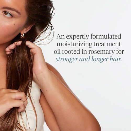 Briogeo Scalp Revival Rosemary Pre-Wash Oil - Moisturizing Treatment for Dry, Flaky Scalp | Strengthens Hair & Soothes Itchiness | Vegan & Cruelty-Free