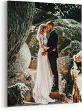 P&L ART Custom Canvas Prints - Transform Your Photos into Stunning Wall Art | Framed 8x10 for Home Decor
