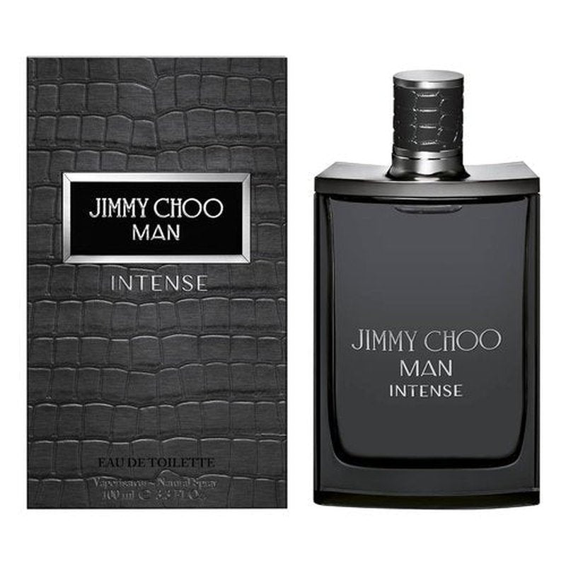 Jimmy Choo Man Intense Eau de Toilette | Long-Lasting Fragrance | 3.4 oz Jumbo Spray