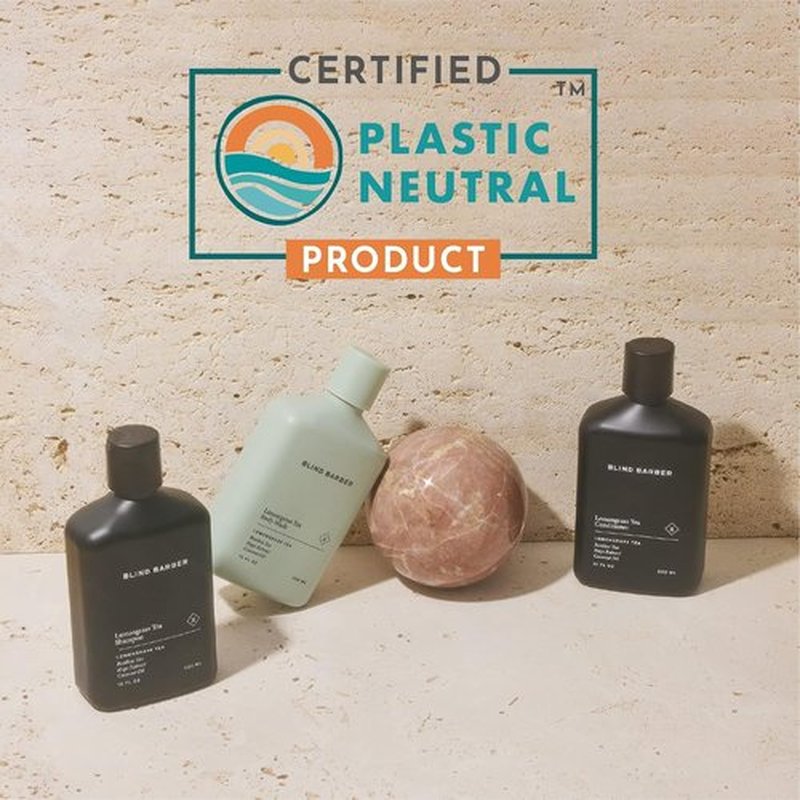 Blind Barber Lemongrass Tea Daily Clarifying Shampoo - Sulfate-Free Men's Hair Thickening Wash (12 Oz)