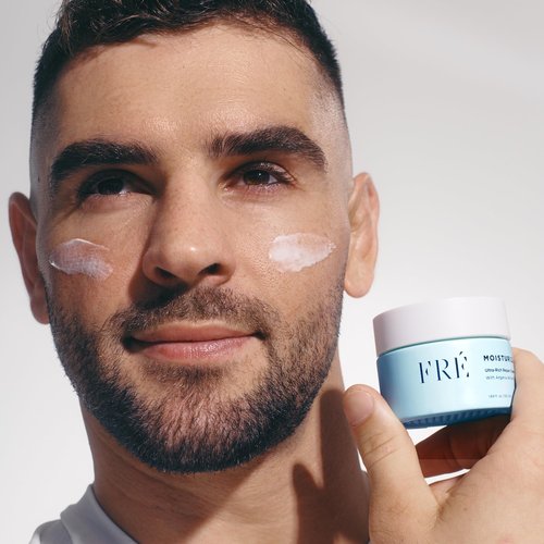 FRÉ Ultra-Rich Repair Facial Cream – Buttery rich cream for intense hydration & soothing, Absorbs instantly, no greasy finish, Formulated with prebiotics