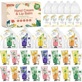 VESPRO Hand Cream & Lip Balm Set - 30 Pack Gift Set with Thank You Cards & Organza Bags | Perfect for Mother's Day, Weddings, Birthdays & Teacher Appreciation
