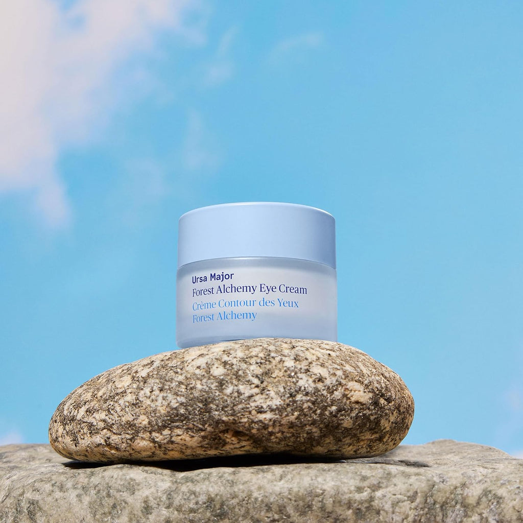 Ursa Major Forest Alchemy Eye Cream - Natural Under-Eye Moisturizer for Dark Circles & Fine Lines | Vegan & Cruelty-Free | 0.50 oz