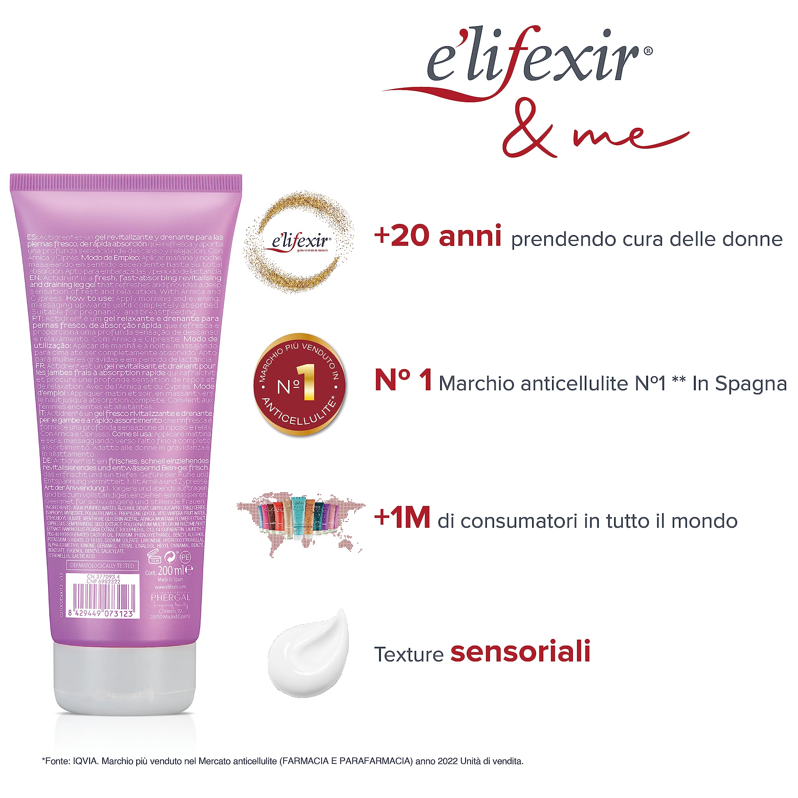 ELIFEXIR ACTIDREN GEL 200 ML