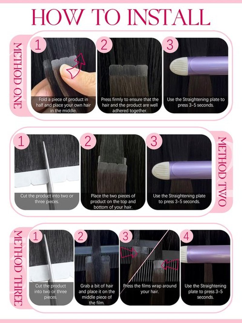 Lacer Mini Tape in Hair Extensions Human Hair Ash Blonde Mixed Light Blonde Seamless Skin Weft DIY Long 40 G Remy Human Hair Tape in Hair Extensions 16 Inch 10 Pcs/Pack Soft Natural Straight