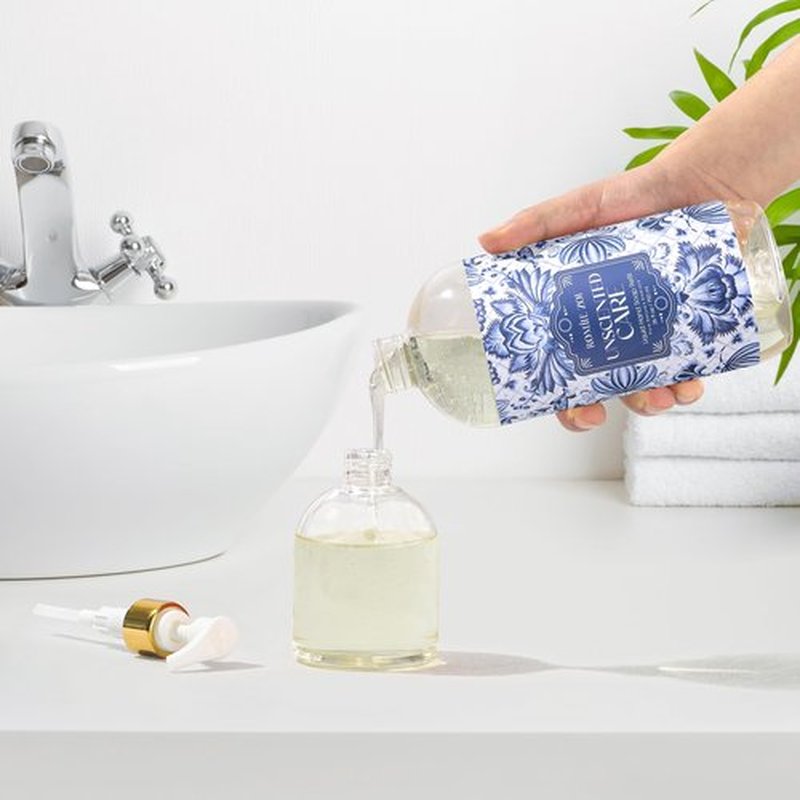 ROMIIE ZOI Liquid Hand Soap Refill, Unscented, Gentle & Moisturizing Formula, 750 ML/ 26 FL OZ