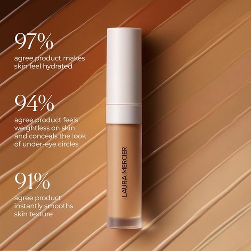 Laura Mercier Real Flawless Concealer - Long-Lasting, Waterproof & Crease-Proof, Buildable Coverage