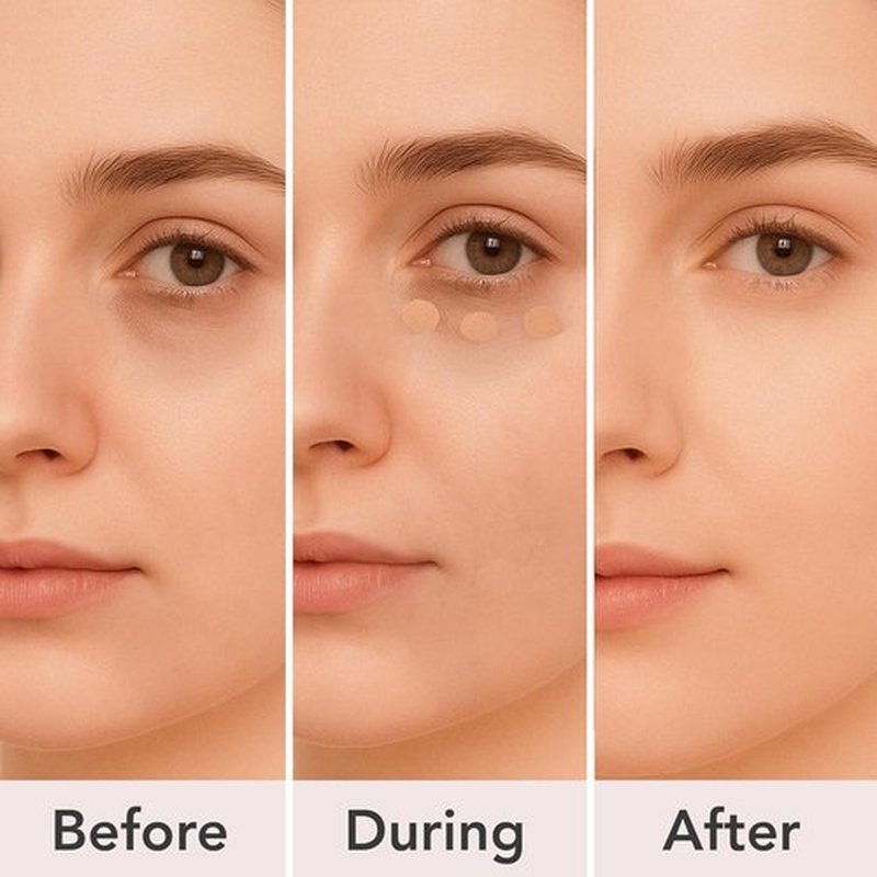 Dermaflage Waterproof Concealer Palette - Full Coverage Matte Finish for Face & Body | Hides Dark Circles & Acne - Medium