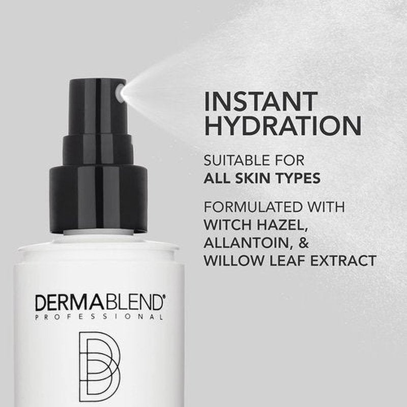 Dermablend Lock And Last Setting Spray - Water-Resistant Finishing Spray for Lightweight Makeup Finish