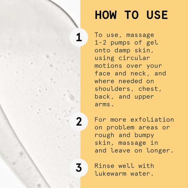 Beauty Pie AcidEnzyme Exfoliating Face & Body Cleanser To Help Smooth, Purify & Clear Skin