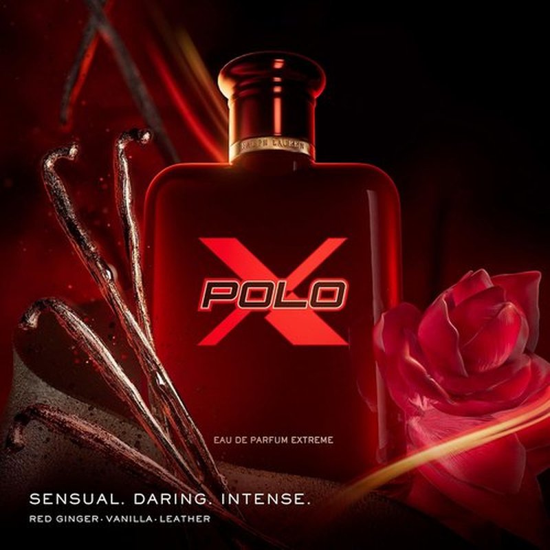 Ralph Lauren Fragrances - Polo Red Extreme Cologne for Men - Infused with Red Ginger, Vanilla & Leather