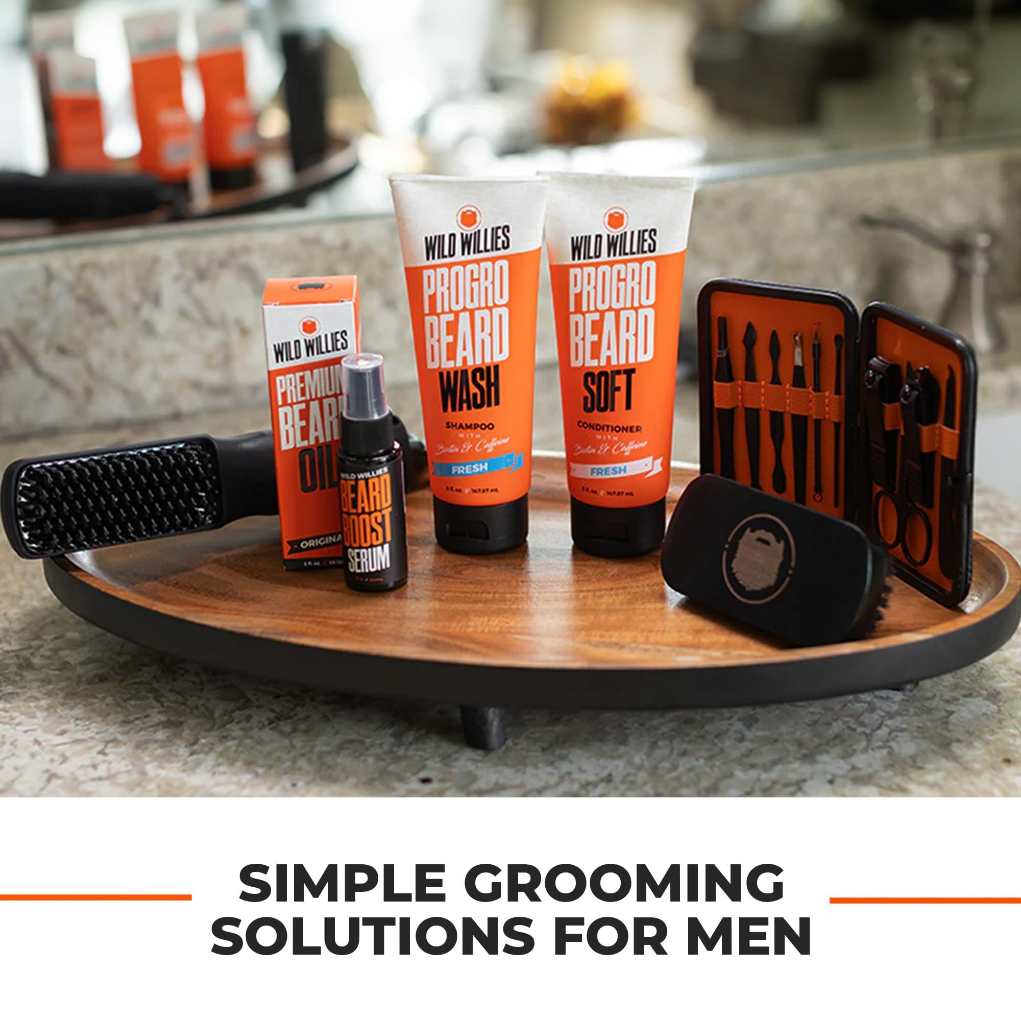 Wild Willies Premium Beard Balm for Men, Leave-In Butter Conditioner with Organic Ingredients, Promote Growth, Removes Itch & Dandruff - Restores Moisture - Cool Mint, 2 Oz