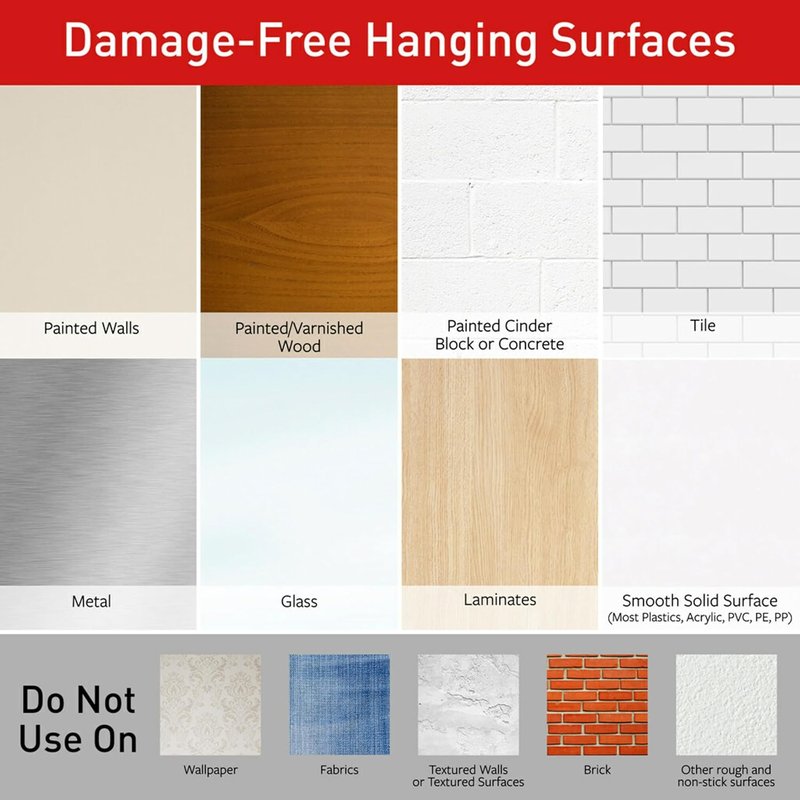 Command Medium Designer Hooks - Damage-Free Wall Hooks with Adhesive Strips | 9 Hooks & 12 Strips, Holds Up to 3 lb
