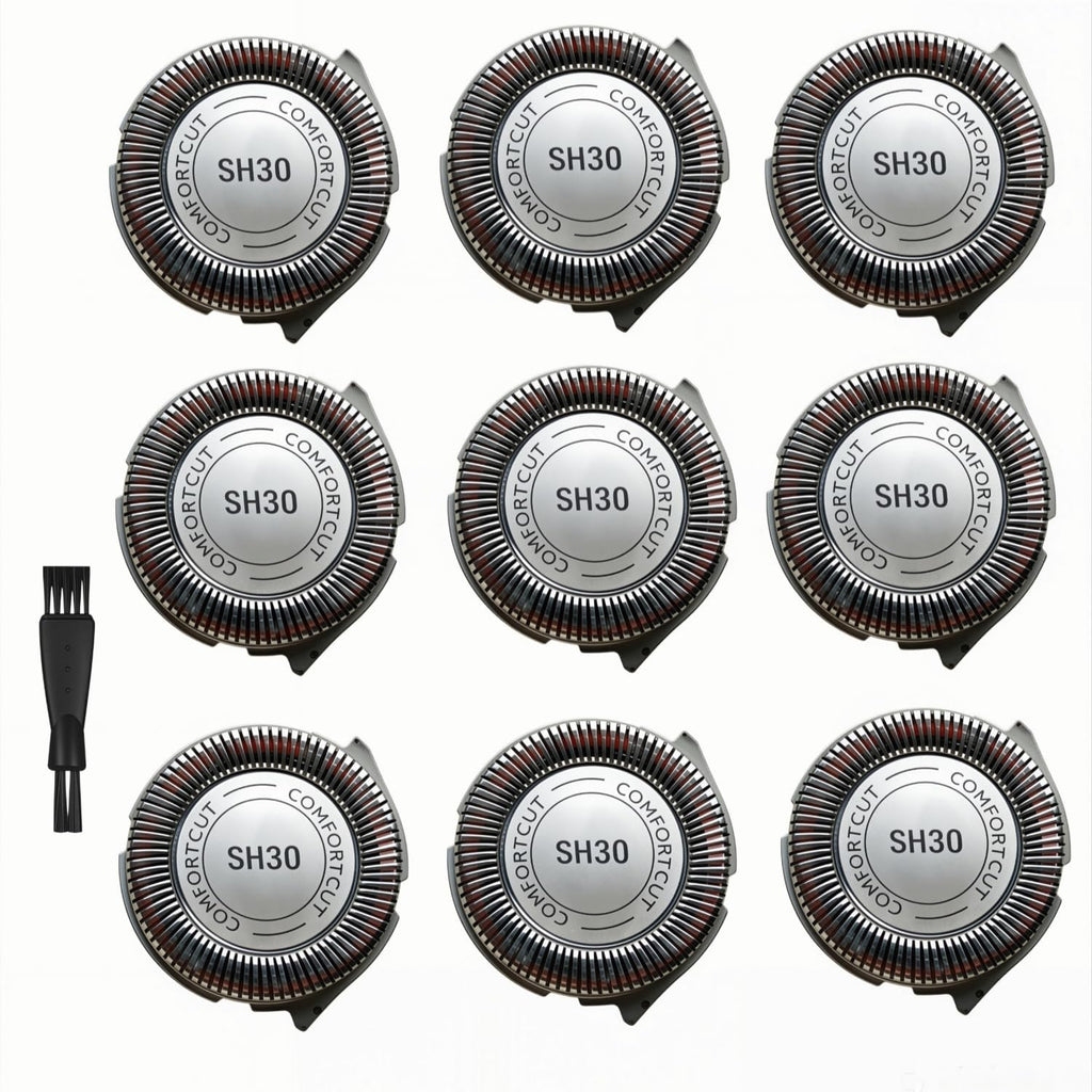 Upgraded SH30 Replacement Heads Compatible with Philips Norelco Shaver Series 1000, 2000, 3000, Fit for 2400, 3600, 3800 Series Shavers, Replacement Blades for Philips Norelco 3000