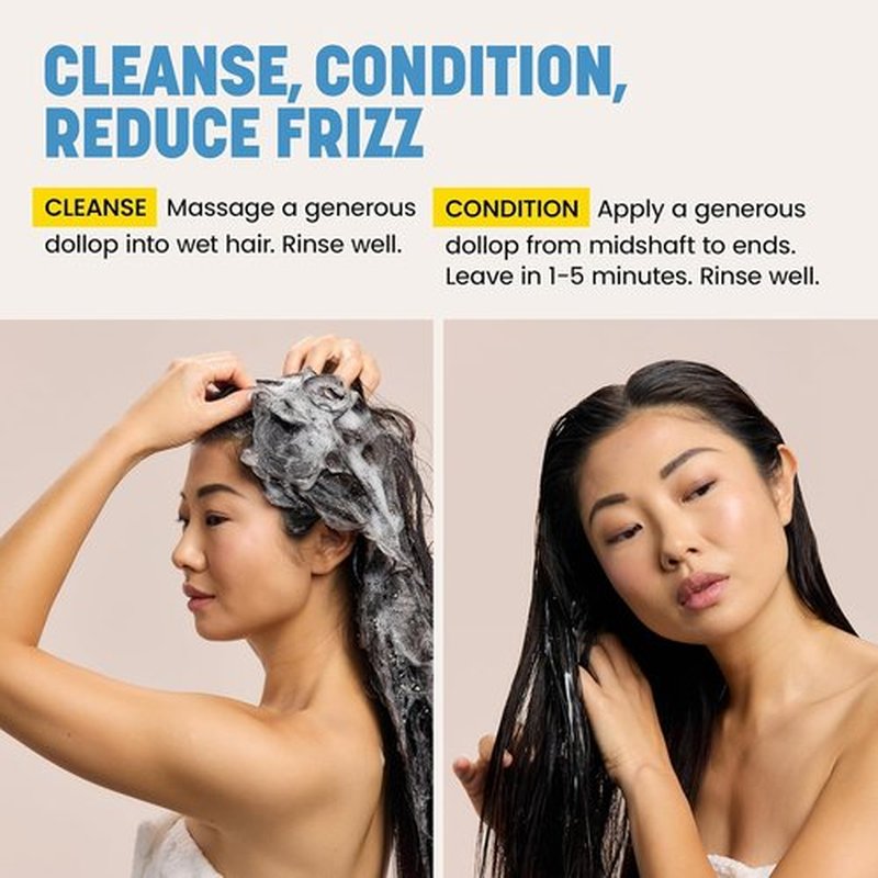 Drybar Liquid Glass Smoothing Shampoo - Reduces Frizz, Adds Shine & Smoothness | Lightweight Vegan Formula for All Hair Types