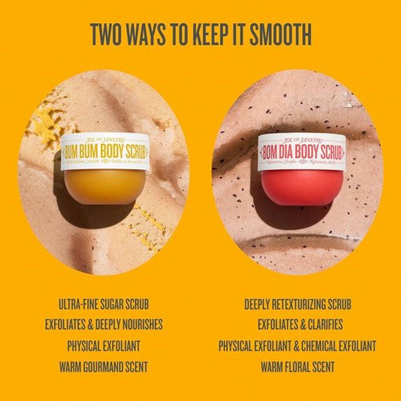 Skiennix Bum Bum Body Scrub - Exfoliating & Moisturizing Formula for Smooth Skin