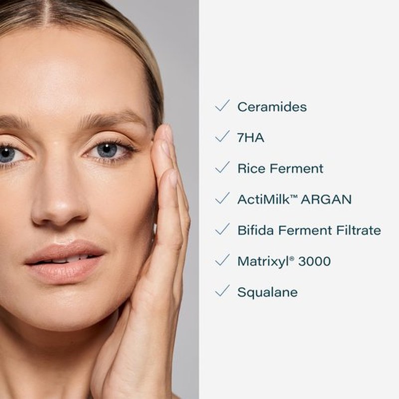 SKINN Mantle Milk Skin Flooding Serum - Restores Moisture & Strengthens the Skin Barrier - Collagen Boosting Skincare for Smooth, Plump & Hydrated Skincare - Anti-Aging Hyaluronic Acid Moisturizer