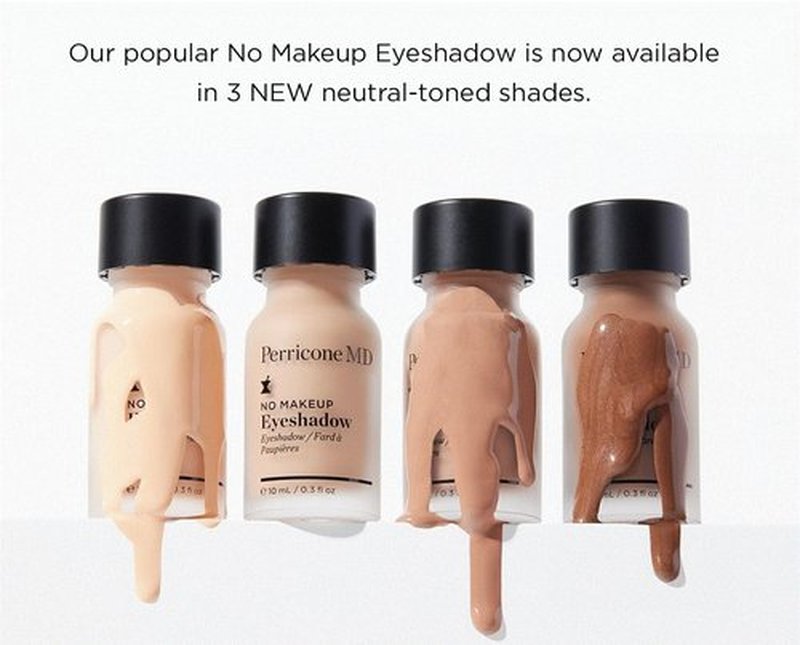 Perricone MD No Makeup Liquid Eyeshadow - Hydrating Anti-Aging Serum - Crease-Proof Satin Finish for All Ages