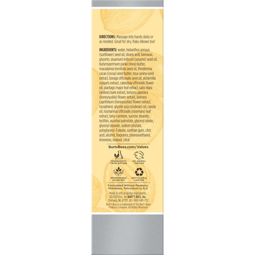 Burt's Bees Shea Butter Hand Repair Cream, 3.2 Oz (Package May Vary)