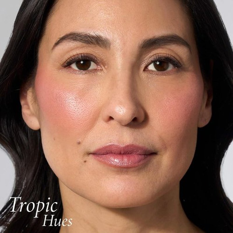 Laura Geller New York Baked Blush-N-Brighten Marbleized Blush - Tropic Hues | Satin Finish, Buildable Color