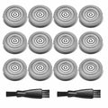 Sweetlf Replacement Blades for SweetLF Electric Razor for Men, 12 Pack SweetLF Shaver Blades, SWS7105 Replacement Blades for SweetLF Shaver SWS7105 SWS7105BK, 2 Cleaning Brush