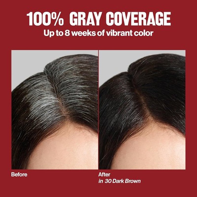 Revlon ColorSilk Permanent Hair Color - 100% Gray Coverage, Ammonia-Free, Vegan Keratin, 41 Medium Brown (Pack of 3)