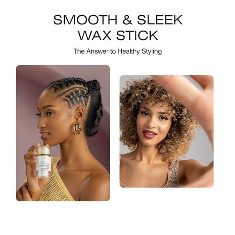 Thank God It's Natural Smooth & Sleek Wax Stick - Miracle Styling for Effortless Slicked-Back Hair