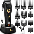 Fagaci Professional Hair Clippers for Men with DLC Blades and High Torque, Vector Motor 12000 RPM Professional Barber Clippers Cordless, Mens Hair Clipper Cordless Set