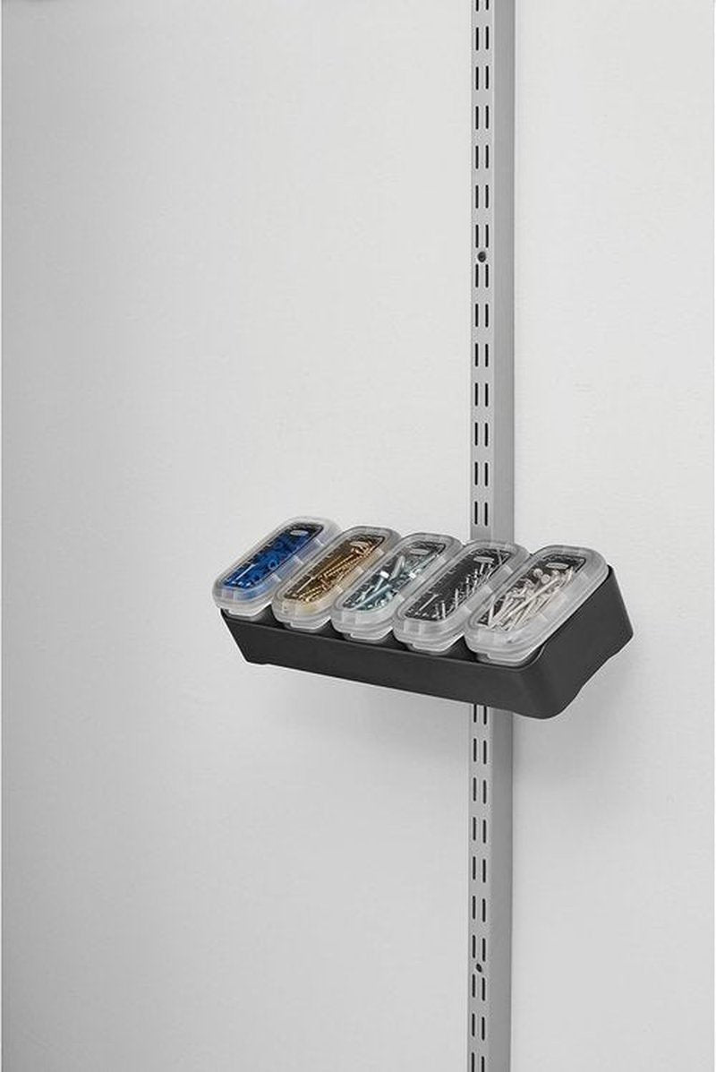 Rubbermaid FastTrack Rail Bench Blox Kit - Efficient Garage Organization System for Tools & Supplies