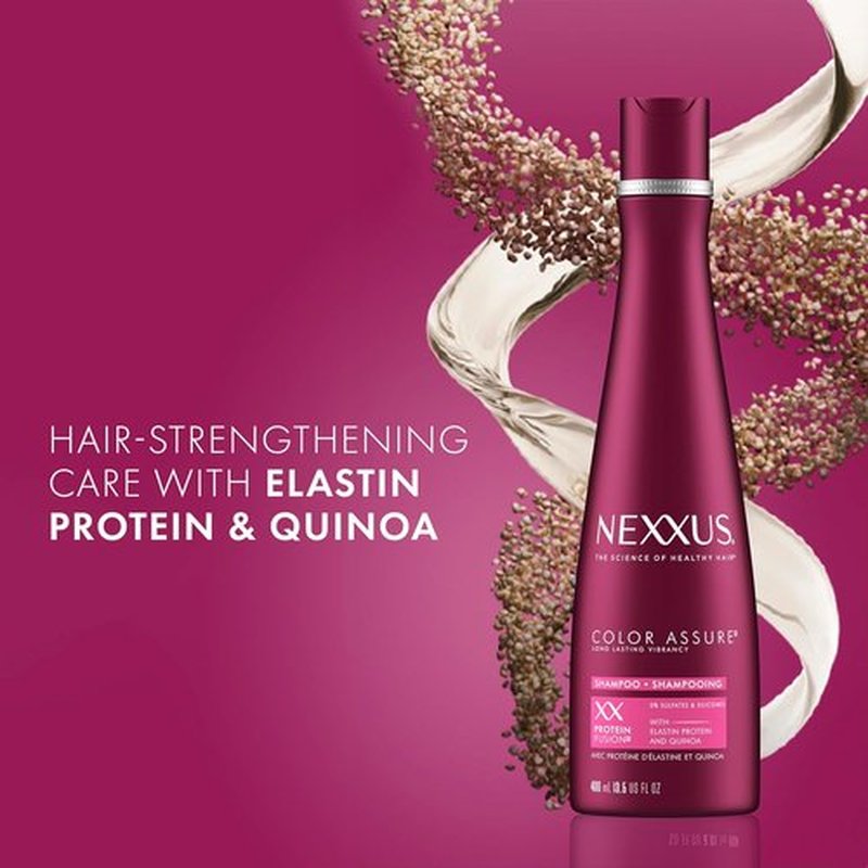 Nexxus COLOR ASSURE Shampoo - Vibrant Color Protection for Color-Treated Hair | 13.5 oz