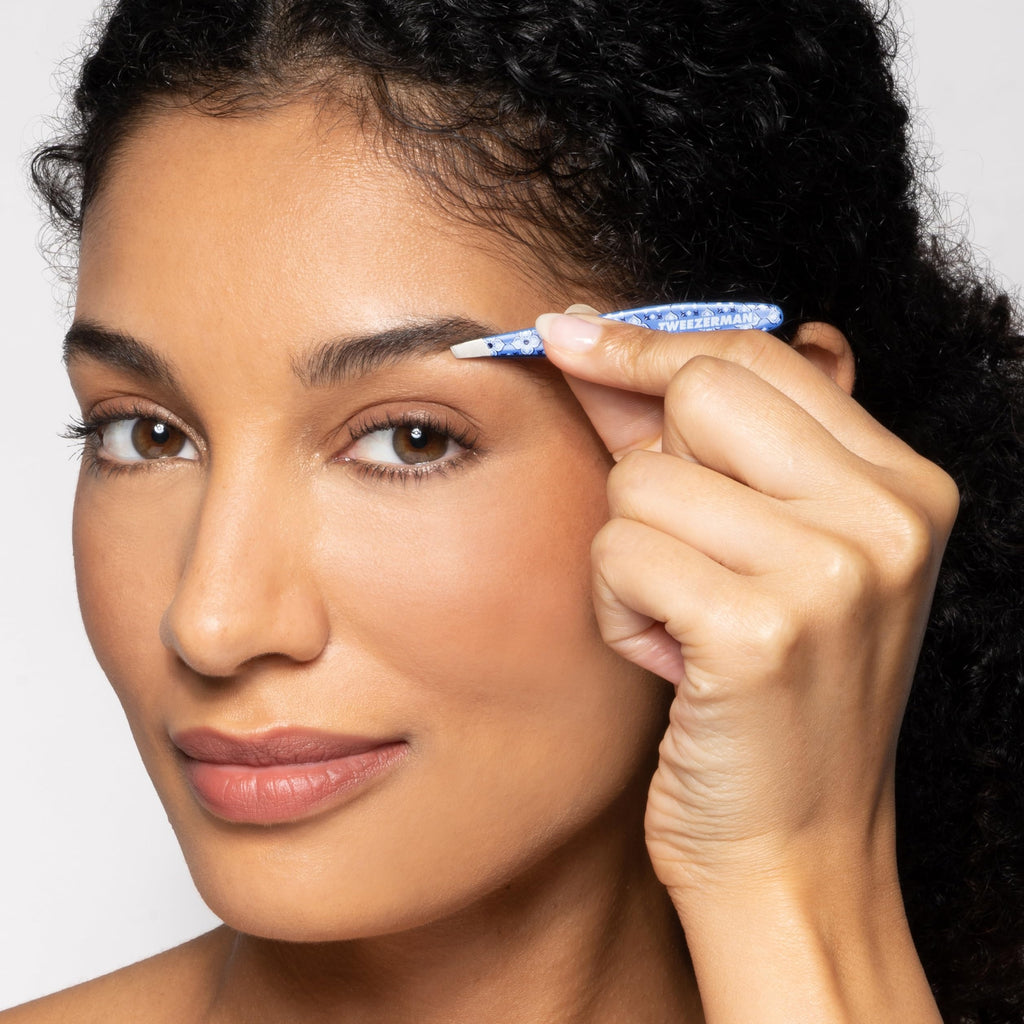 Tweezerman Mini Slant Tweezer – Tweezerman Tweezers for Eyebrows Lisbon Sea
