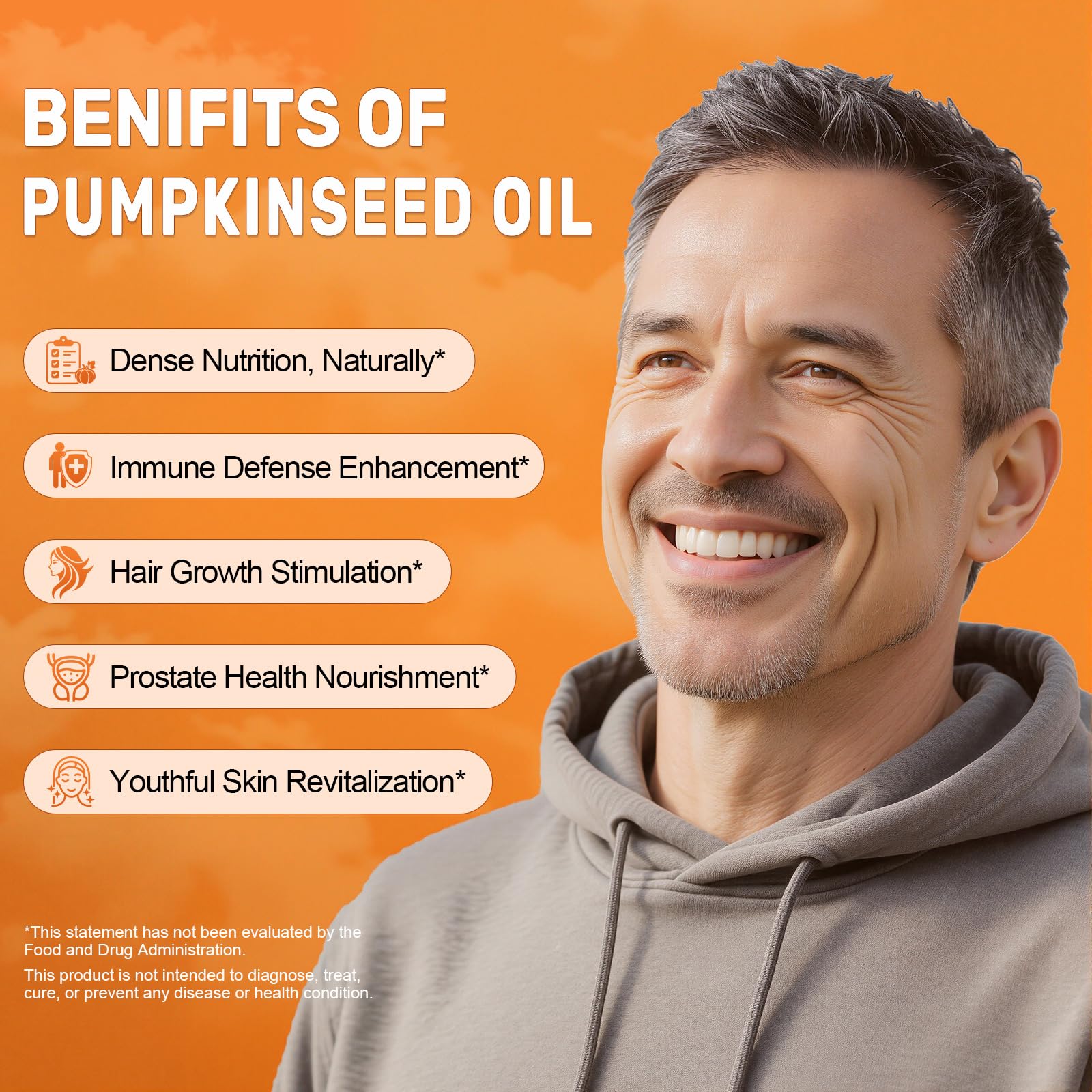 Pumpkin Seed Oil with Saw Palmetto Softgels, 3000mg Per Serving, 300 Softgels | Cold-Pressed with Essential Fatty Acids & Phytosterols | Supports Hair, Urinary, Bladder & Prostate Health | Non-GMO