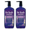 Dr Teal's Sleep Blend Body Wash - Relaxing Epsom Salt & Melatonin Formula, 24 Fl Oz (Pack of 2)