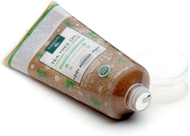 Tea Tree Oil Foot Scrub - Refreshing Cooling Formula | 6 Fl. Oz. for Soft, Smooth Feet