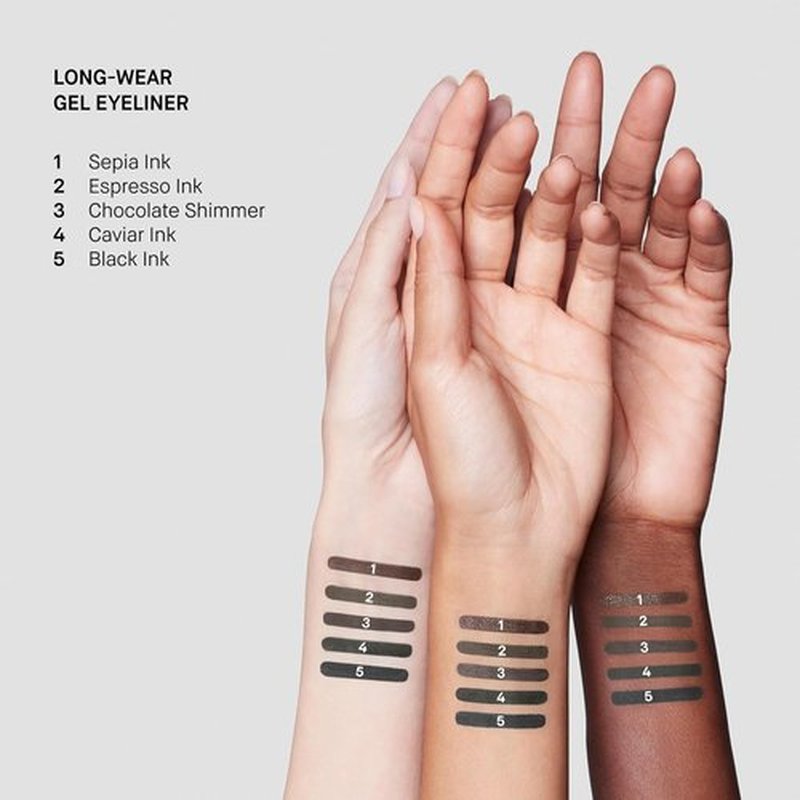 Bobbi Brown Long-Wear Gel Eyeliner - Precise, Smudge-Proof & Waterproof Formula, 0.1 Ounce
