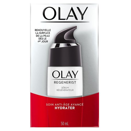 Olay Regenerist Light Gel Face Moisturizer - Hydrating Serum with Vitamin E, 1.7 fl oz