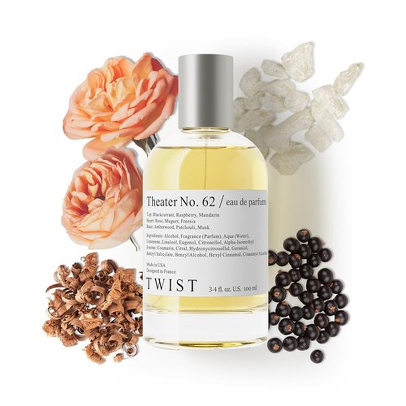 Twist - Theater No. 62 Eau De Parfum | Long-Lasting, Vegan Fragrance for Women - 100 ml | 3.4 fl. oz.