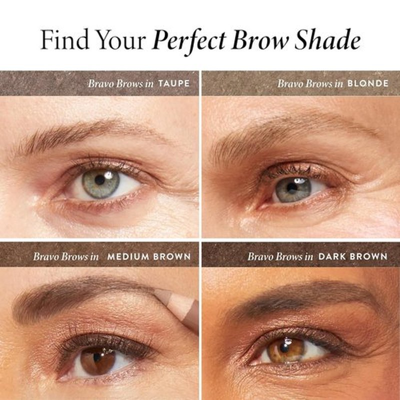 Laura Geller Eyeliner, Eyelash & Eyebrow Kit for Mature Skin - Blonde | Longwear Kajal Eyeliner & Mascara
