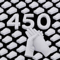 Jecery 450 Pairs White Cotton Gloves Bulk Pack Moisturizing Overnight Dry Hand Eczema Thin Inspection Liner for Jewelry Coin Collection