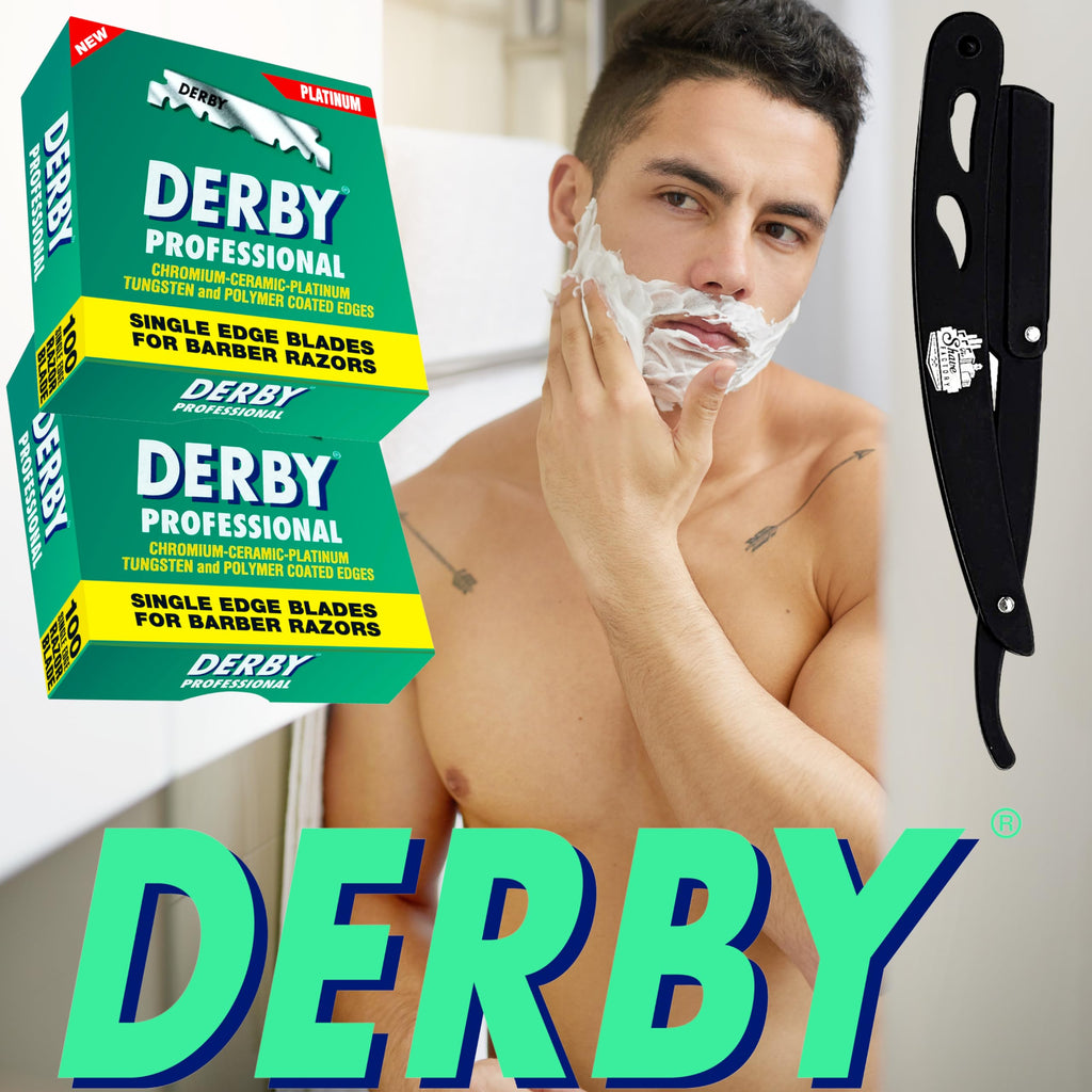 5000 "Derby Professional" Single Edge Razor Blades for straight razor