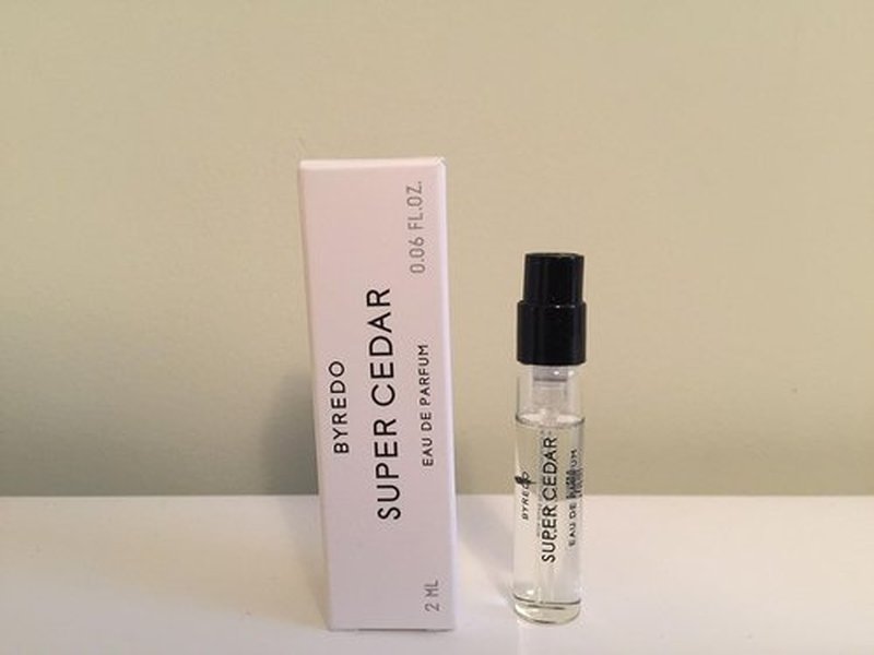 BYREDO Super Cedar Eau De Parfum - Deluxe Travel Size 0.06 oz | Unisex Fragrance for All Occasions
