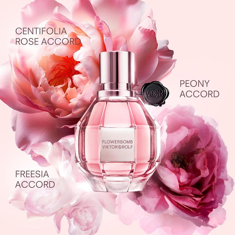 Viktor&Rolf - Flowerbomb & Tigerlily Eau de Parfum Bundle - Women's Fragrance Set | Full Size, 3.4 Fl Oz Each