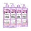 Suave Bonding Infusion Purple Toning Shampoo, for Neutralizing Brassy Tones in Blonde or Gray Hair & Repairing Broken Hair Bonds, 28oz Pump, 4 Pack
