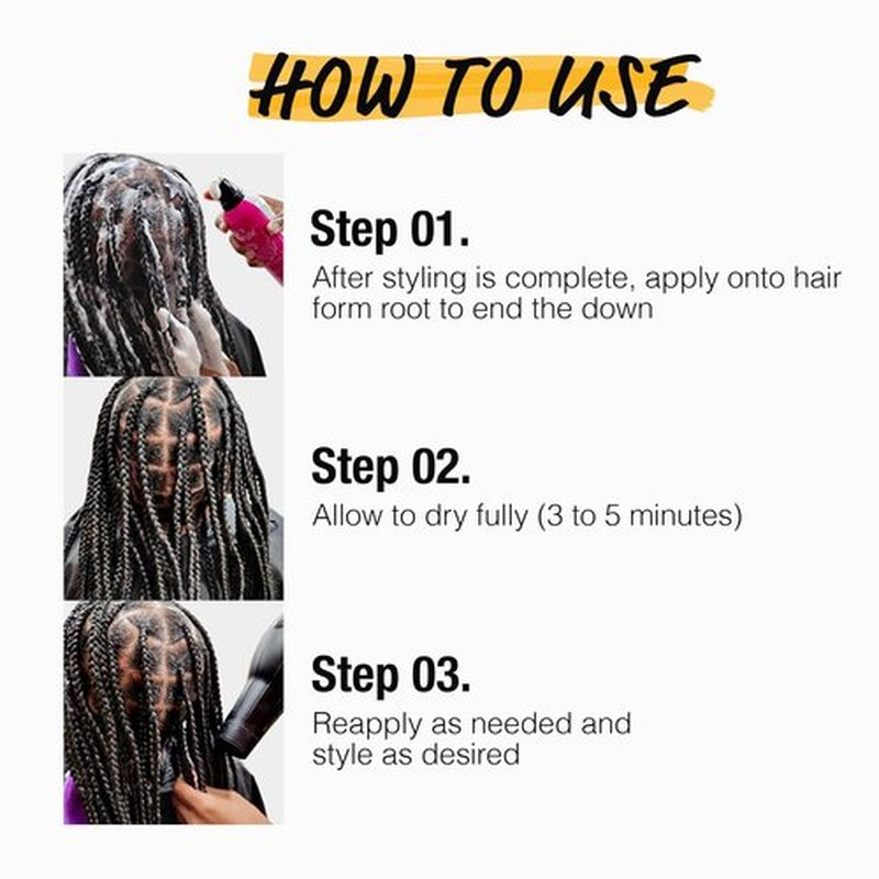 EBIN NEW YORK Braid Formula Setting Mousse (12.49 oz, Olive Oil)