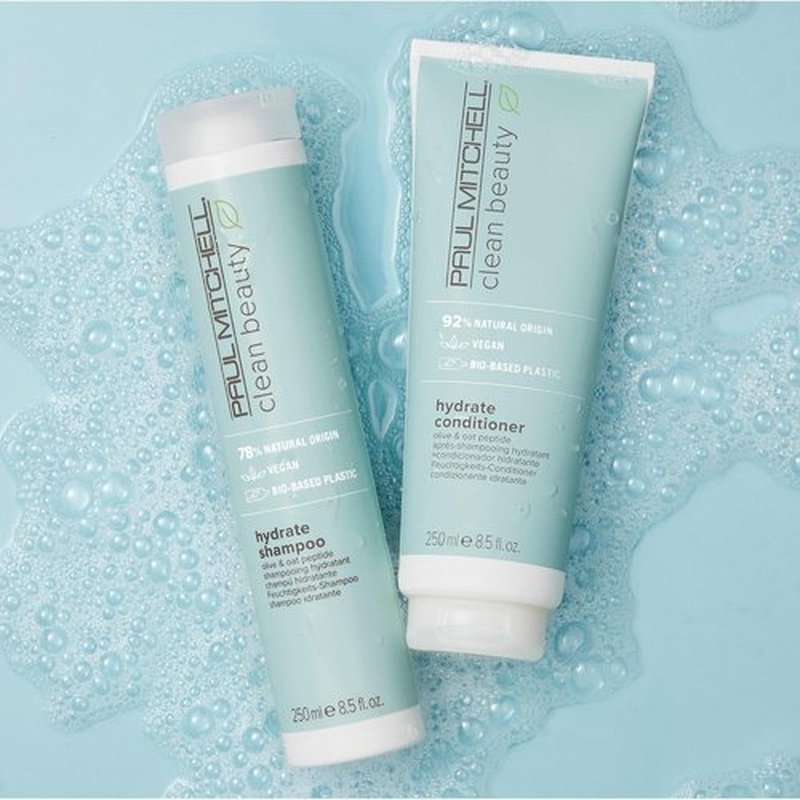 Paul Mitchell Clean Beauty Hydrate Conditioner - Intensely Nourishing Formula for Dry Hair