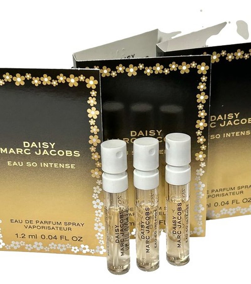 Marc Jacobs Daisy Eau So Intense Women's Perfume Spray - Set of 3 (1.2 ml / 0.04 oz Each)